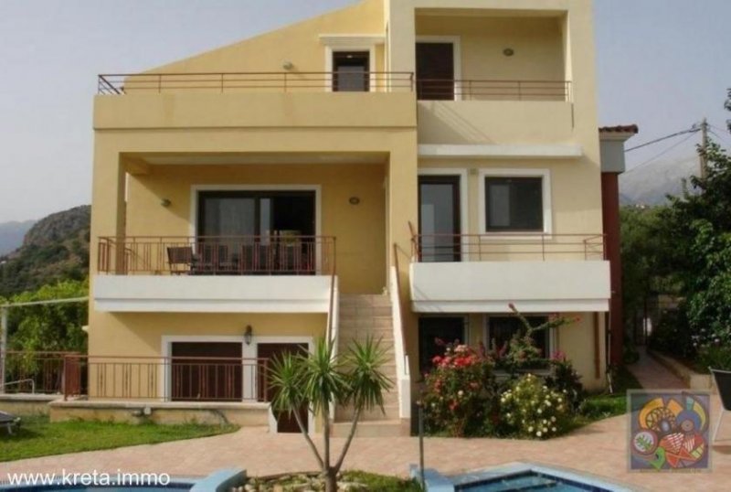 Provarma Kreta, Provarma, freistehende Villa 260m², pr. Pool, teilw. Meerblick Haus kaufen